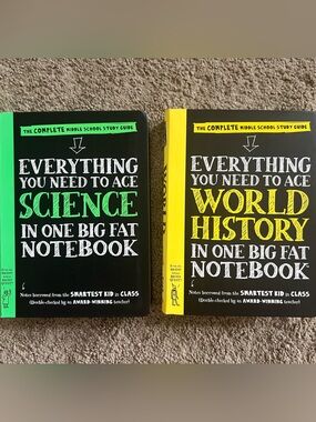 Everything You Need to Ace Science/ World History in One Big Fat Notebook books